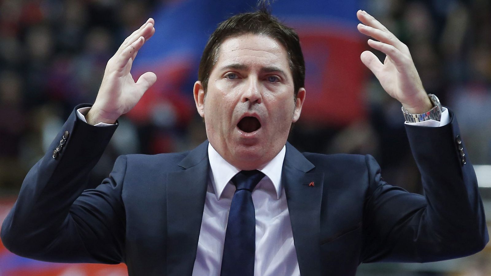 El entrenador del Barcelona Lassa, Xavi Pascual