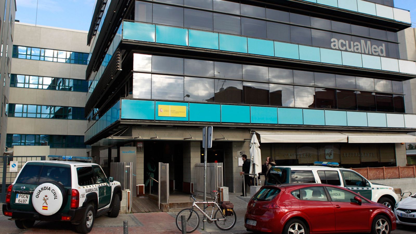 Sede de la empresa Aguas de las Cuencas Mediterráneas (Acuamed), dependiente del Ministerio de Agricultura y Medio Ambiente