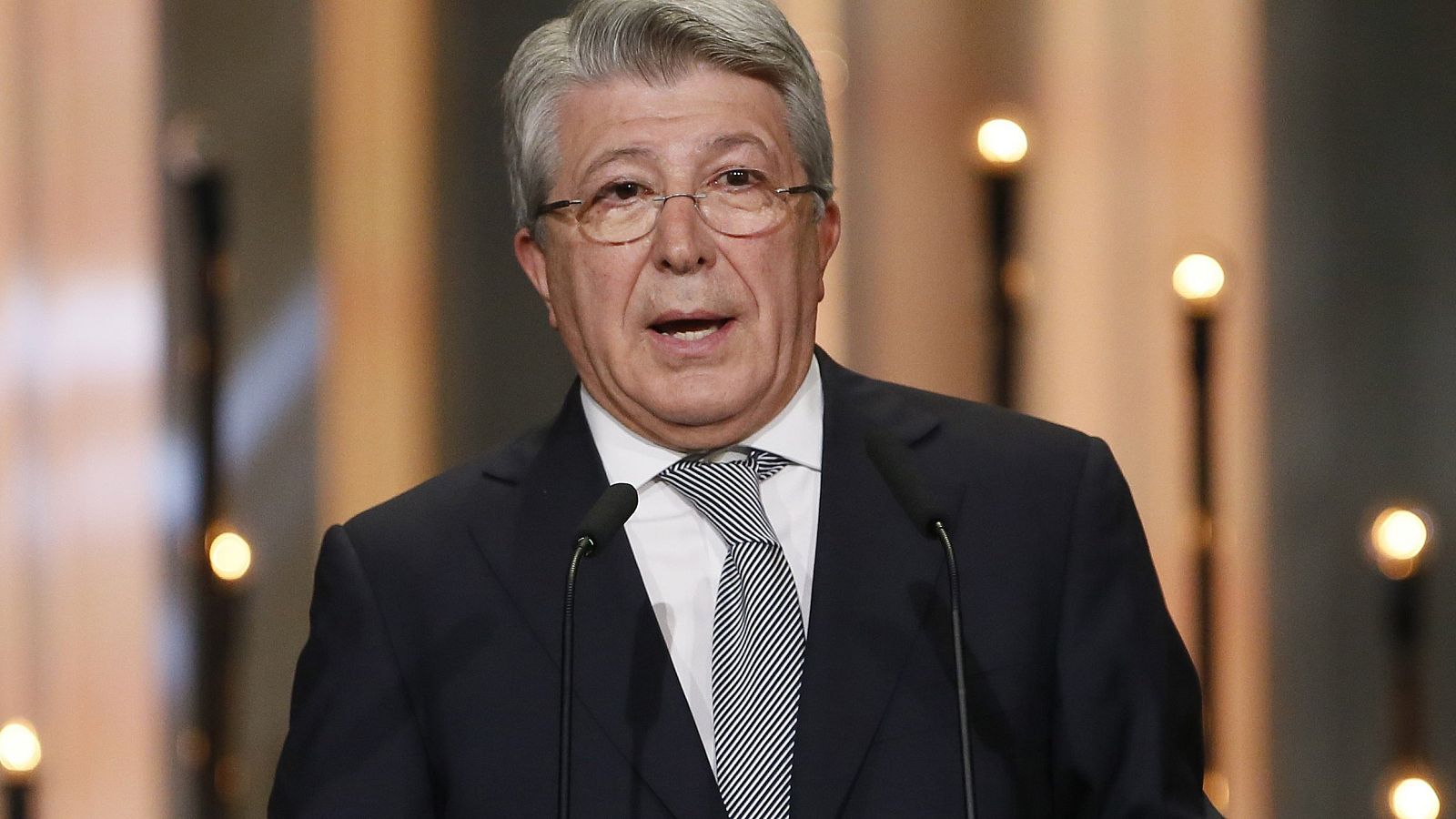 Enrique Cerezo, presidente del Atlético