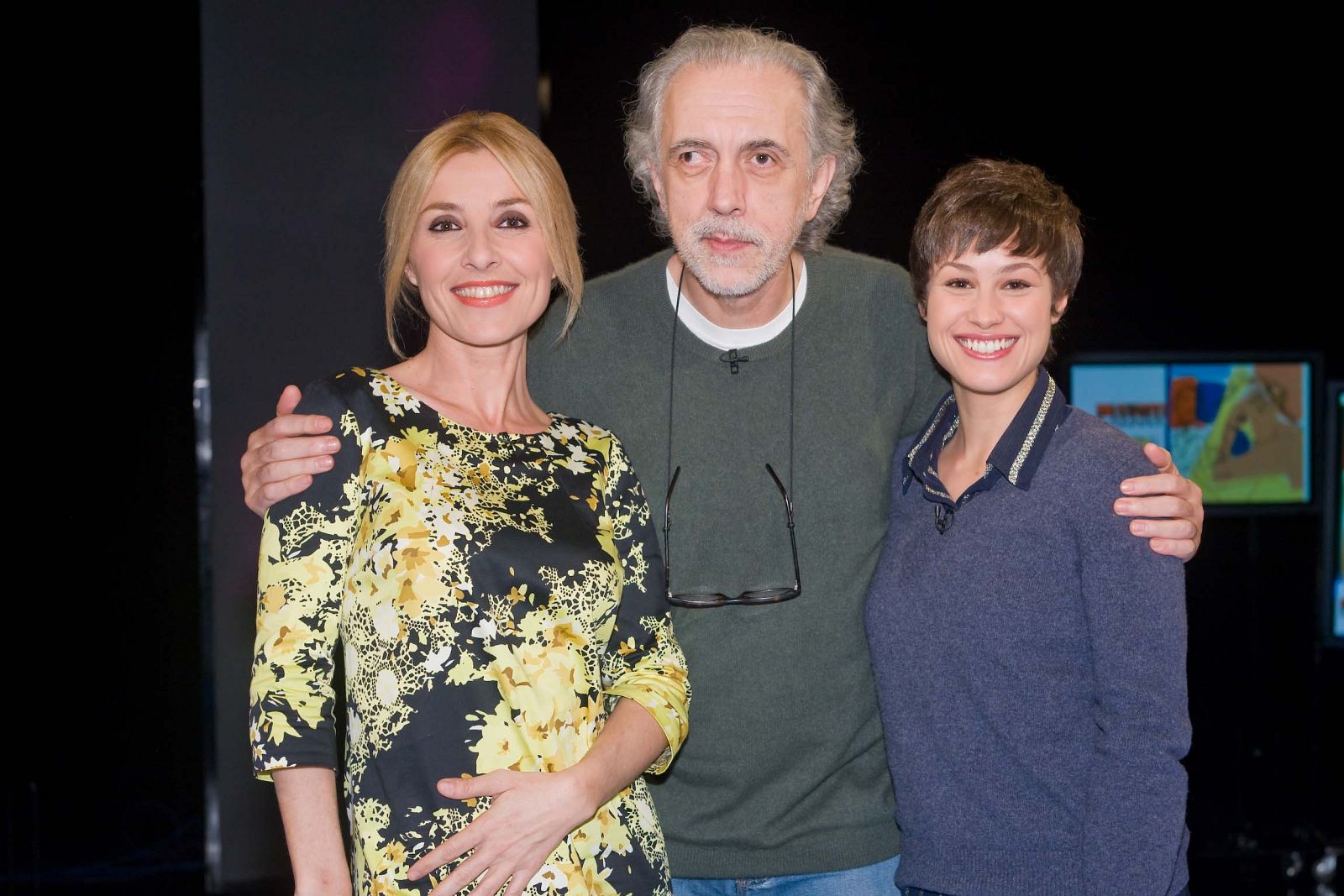 Fernando Trueba y Aida Folch acompañan a Cayetana Guillén-Cuervo para hablar de 'El artista y la modelo'