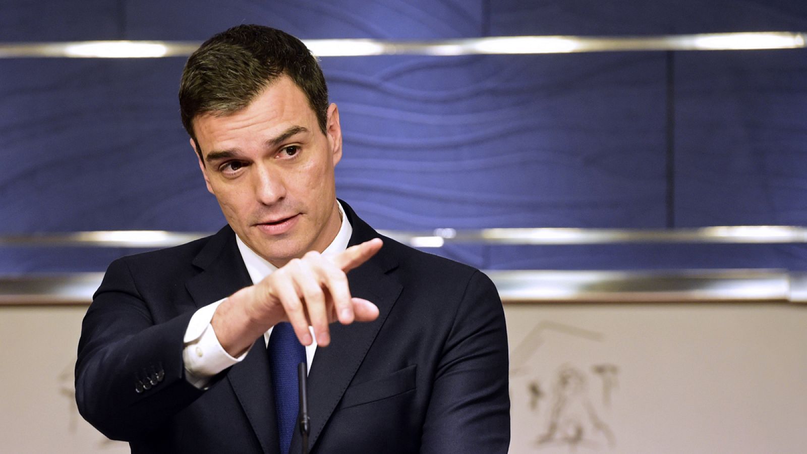 El secretario general del Partido Socialista, Pedro Sánchez