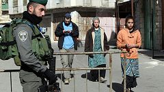 Una adolescente palestina es abatida al intentar agredir a un guarda israelí
