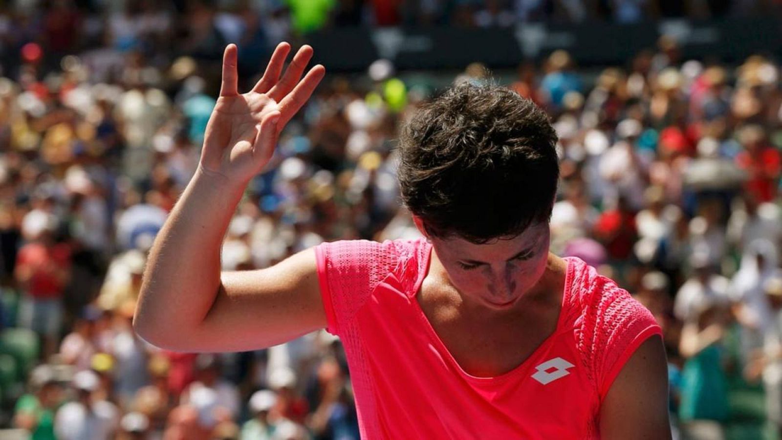 Carla Suárez se despide del Open de Australia