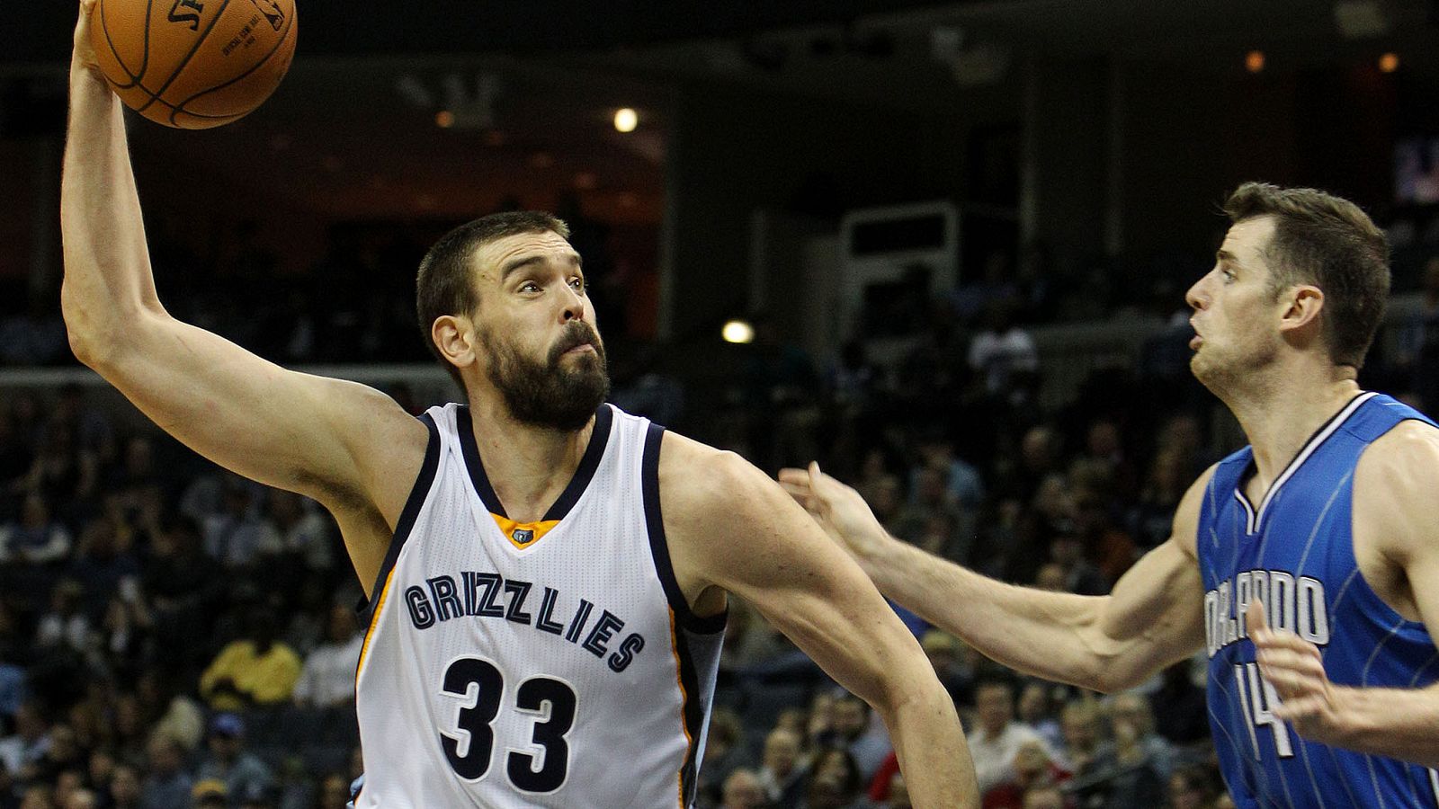 Marc Gasol, en el partido contra Orlando Magic
