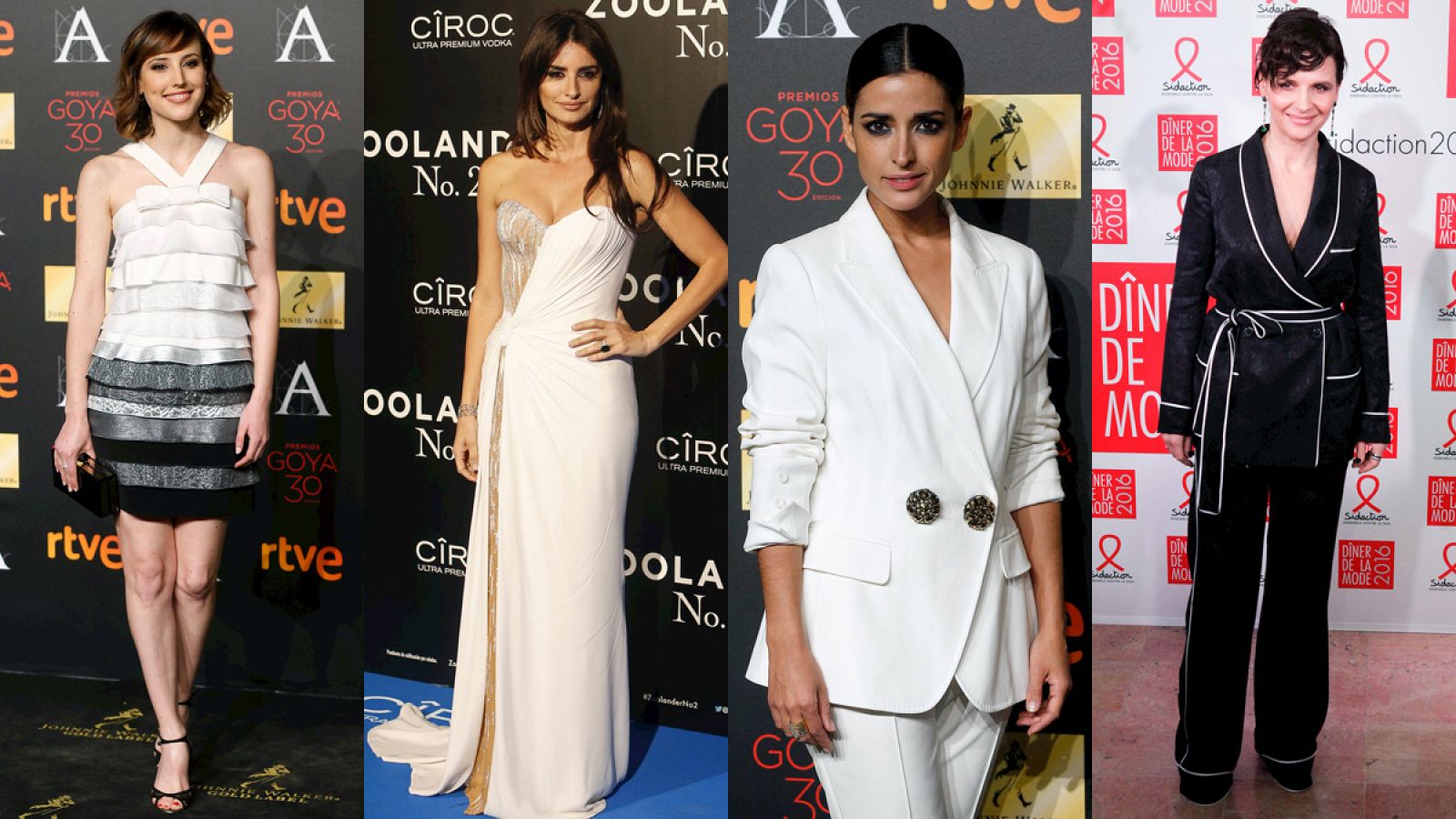 Las nominadas al Goya a mejor actriz principal en sus últimas apariciones