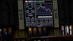 El IBEX 35 baja un 0,31%, en línea con el retroceso de los principales índices europeos
