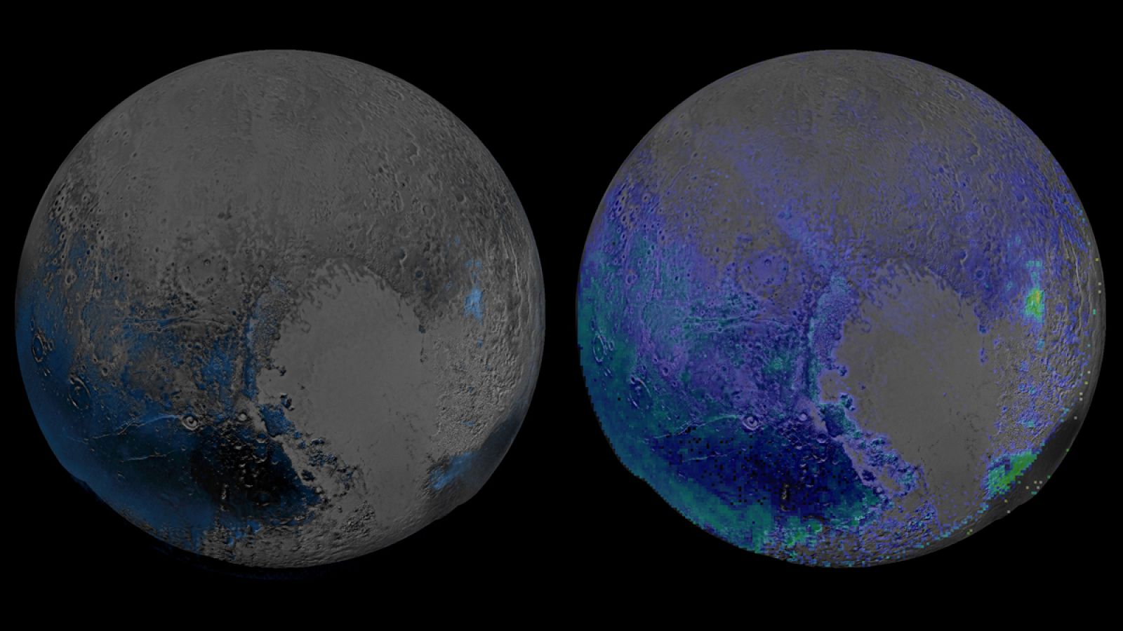 El hallazgo se basa en las imágenes y los datos de la misión New Horizons.