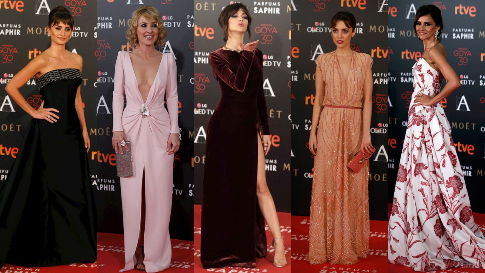Las más elegantes de los Goya 2016