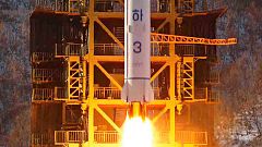 Corea del Norte vuelve a desafiar a la comunidad internacional lanzando un cohete de largo alcance