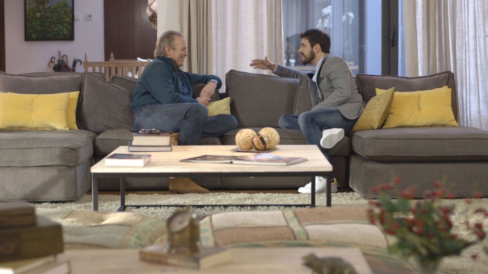 Mario Casas con Bertín Osborne