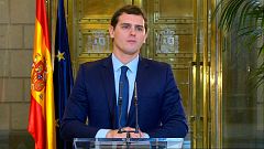 Rivera seguirá negociando con el PP aunque cree que "no han hecho lo suficiente" contra la corrupción