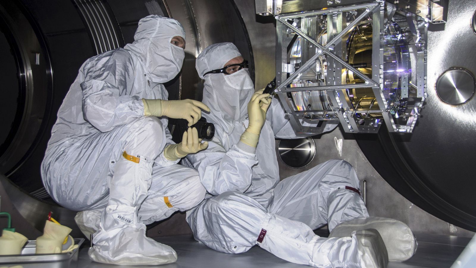 Imagen de archivo del Observatorio estadounidense de interferometría láser (LIGO).