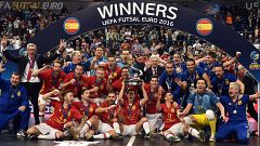 España logra con autoridad su séptima Eurocopa de fútbol sala