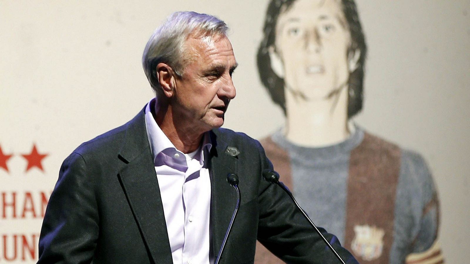 Johan Cruyff admite progresos en su lucha contra el cáncer