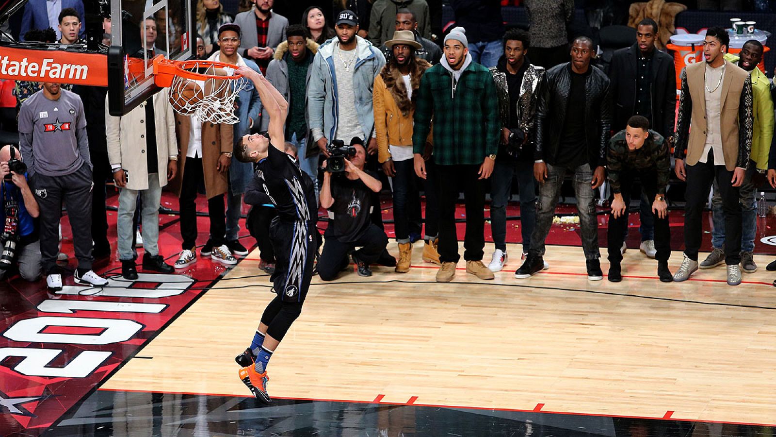 LaVine, vencedor del concurso de mates de la NBA