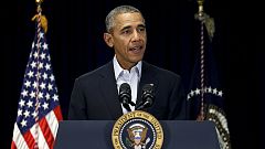 Obama urge a Putin a cesar los bombardeos contra la oposición moderada en Siria
