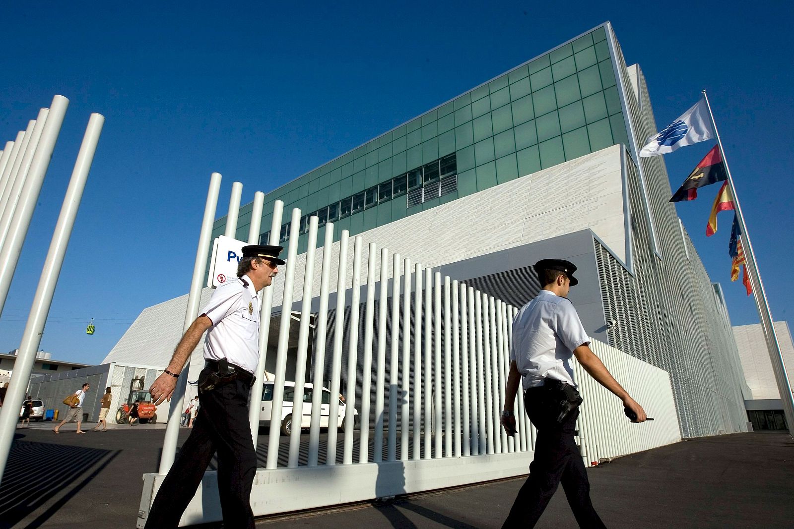 Muere un trabajador en la Expo