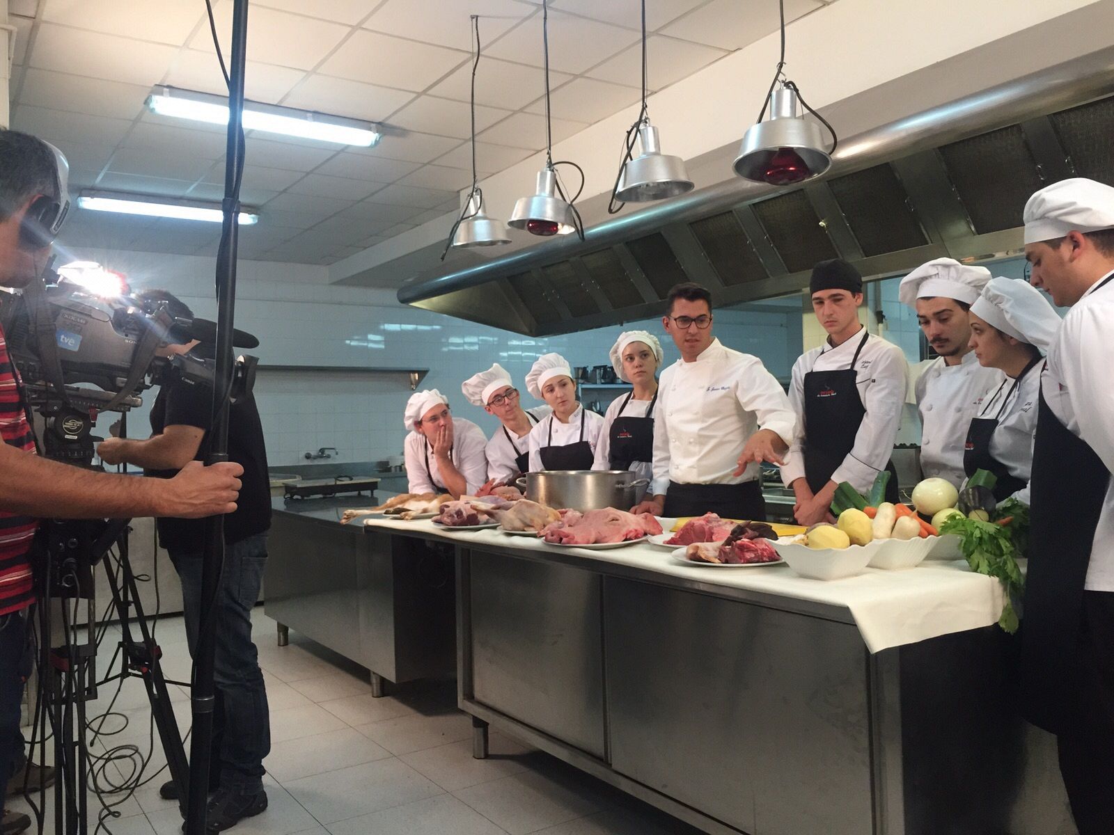 Olla podrida en la Escuela de Hostelera de Toledo