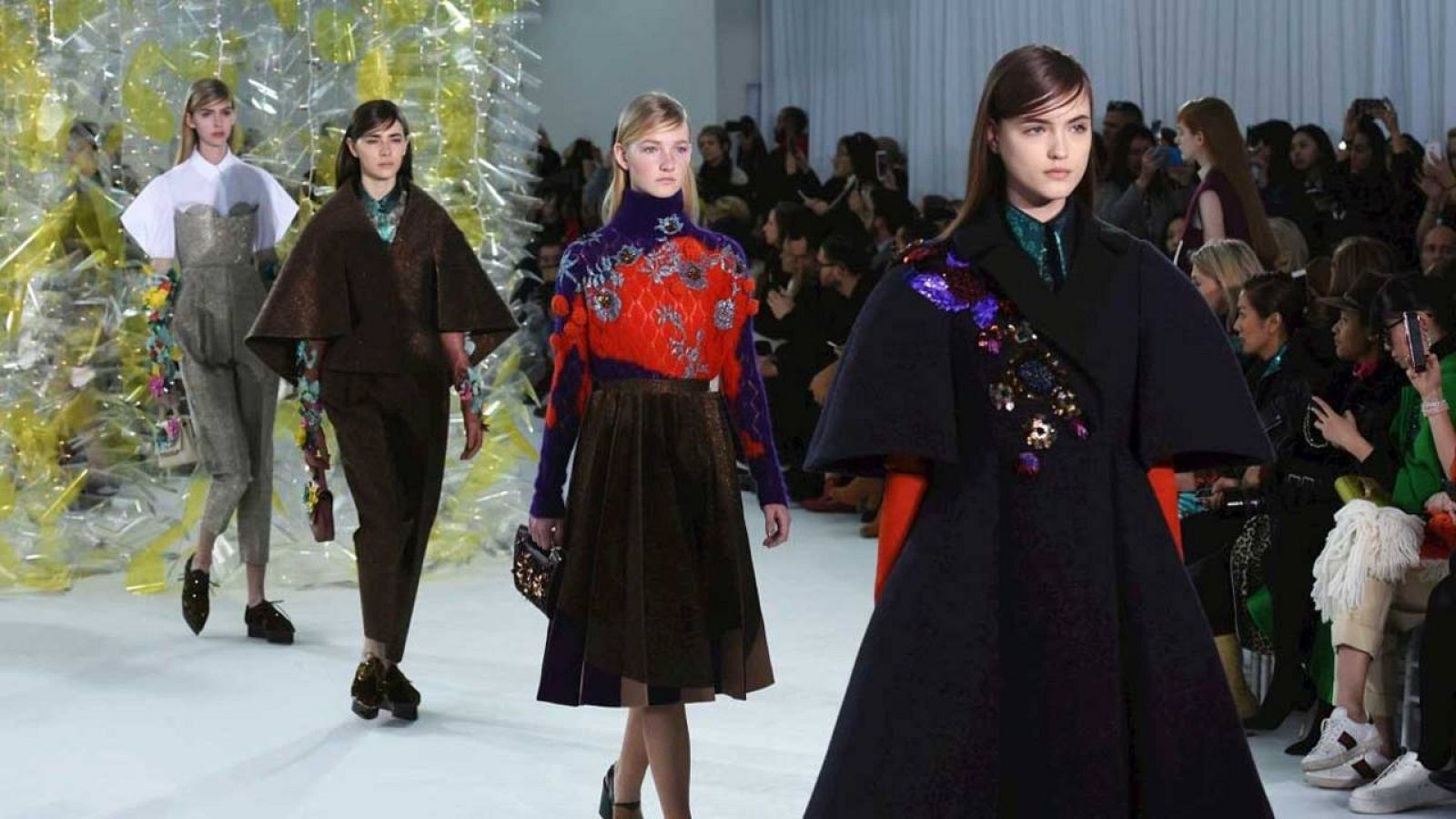 Delpozo se inspira en la película Metrópolis, de Fritz Lang.