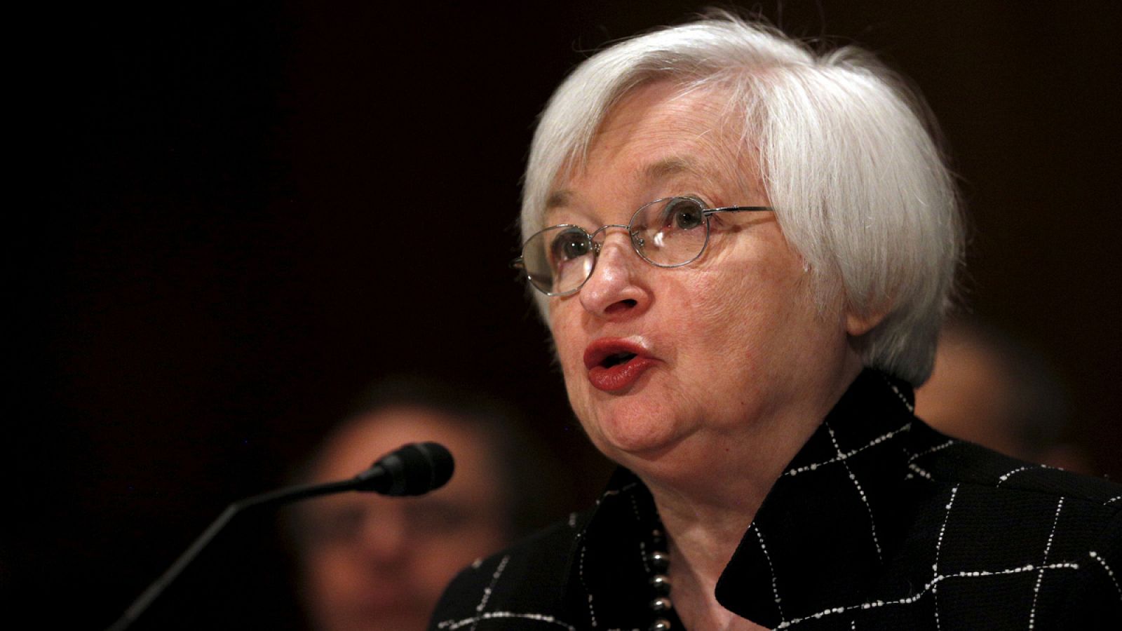 La presidenta de la Fed, Janet Yellen