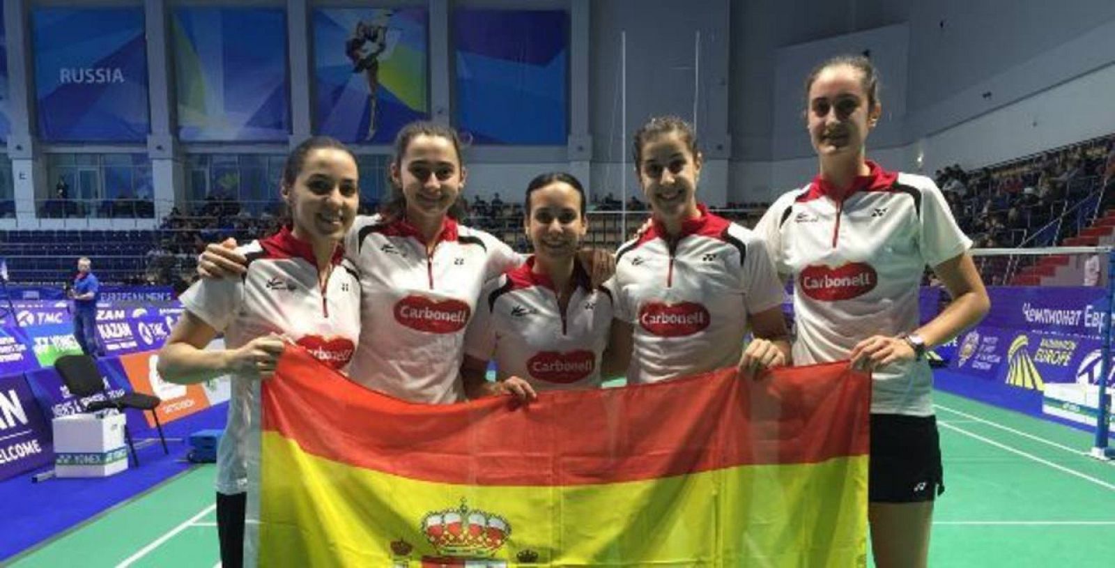 Las chicas del bádminton español se han asegurado el metal.