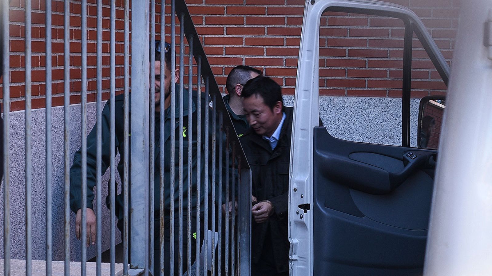 Uno de los detenidos del banco chino ICBC