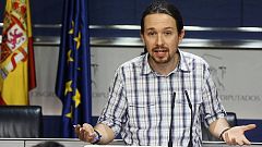 Iglesias advierte de que el pacto entre PSOE y Ciudadanos no suma y solo es posible con el apoyo del PP