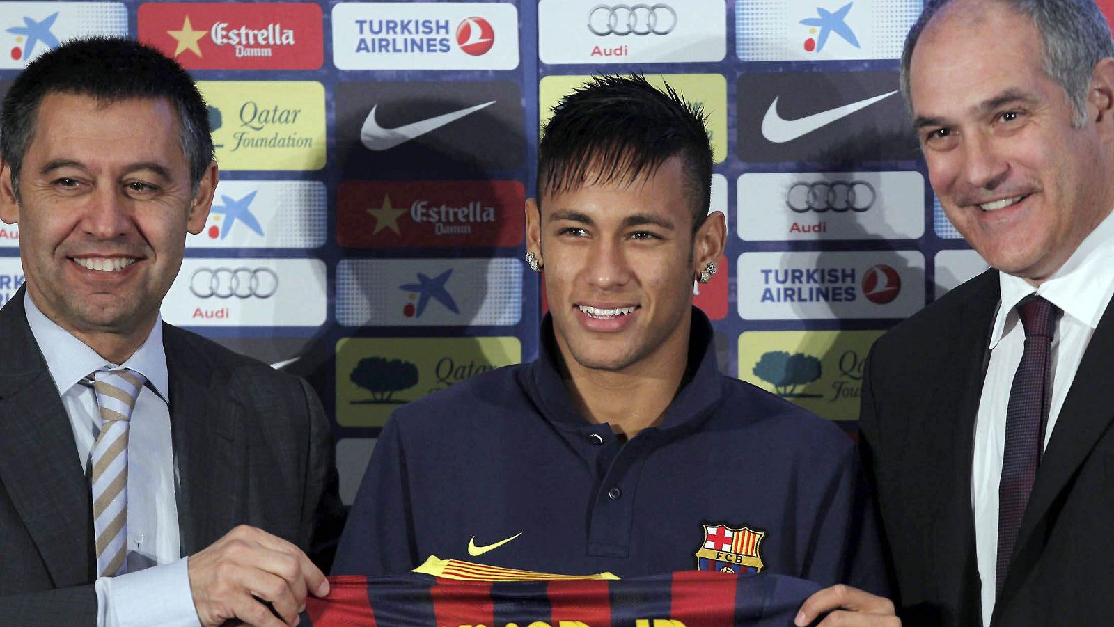 Presentación de Neymar