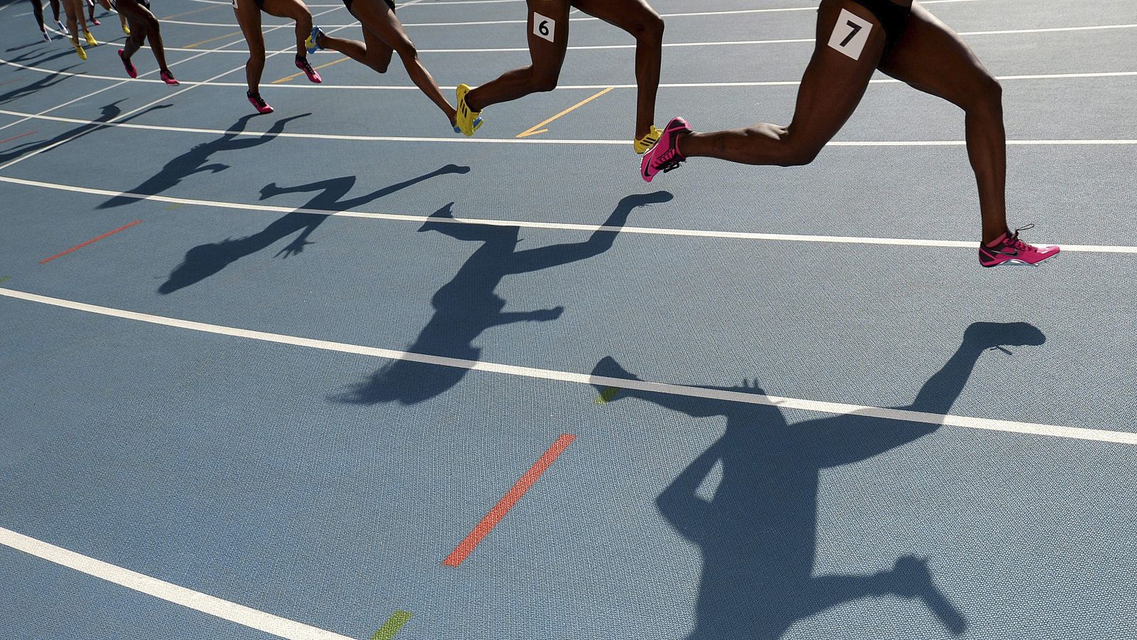 Imagen de archivo de una prueba de atletismo de los pasados Mundiales de Moscú 2013