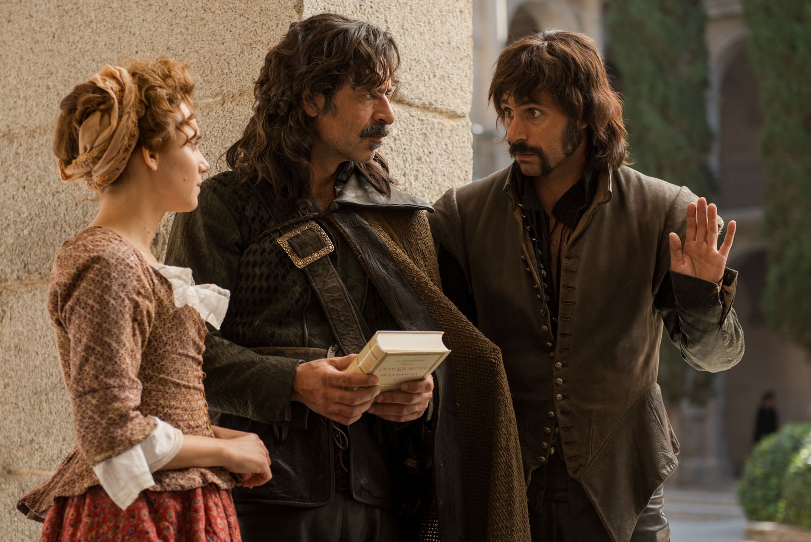 La patrulla tendrá que conseguir que el Quijote llegue a la imprenta