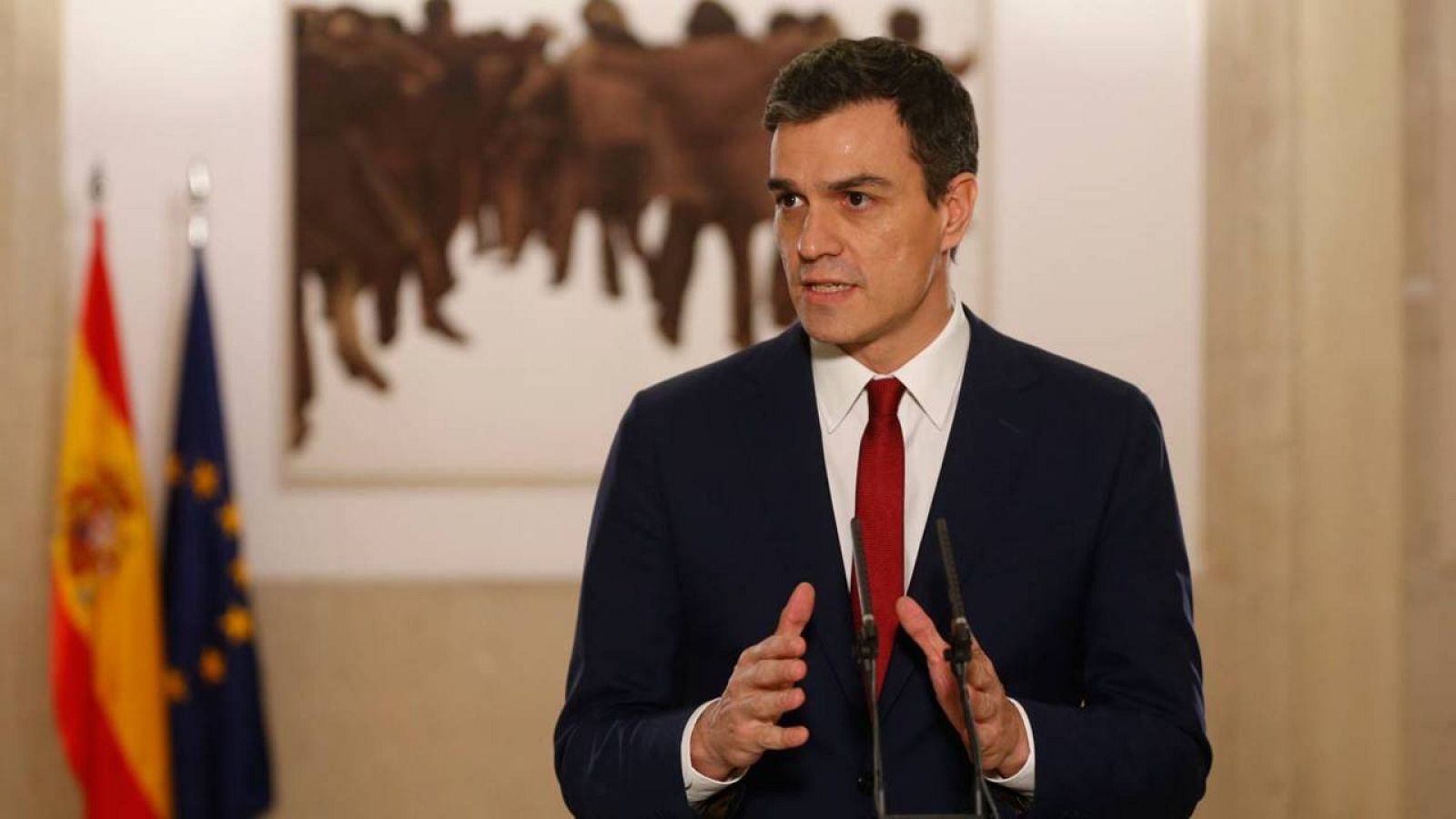 El secretario general del PSOE, Pedro Sánchez