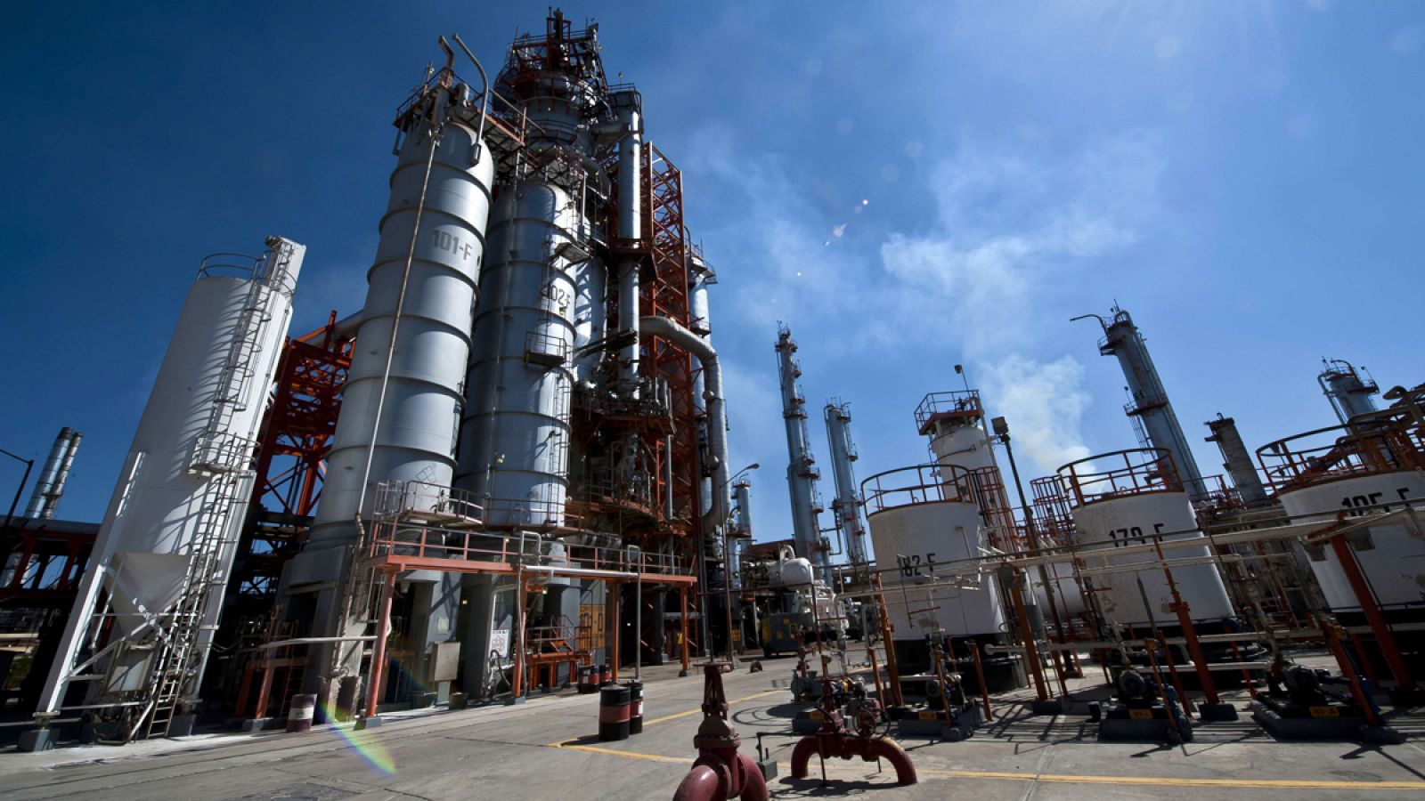 Refinería de Pemex en Tula, en el estado de Hidalgo (México)