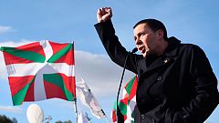 Otegi: "Hoy sale un preso político de una cárcel española"