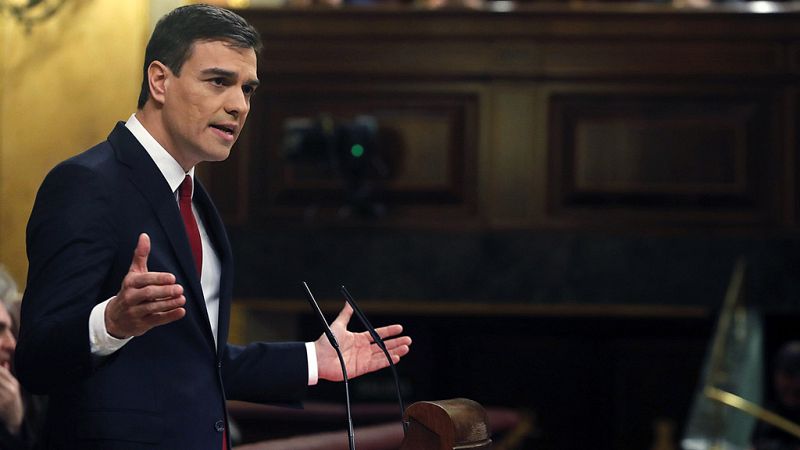 Pedro Sánchez reta a Podemos a un "mestizaje ideológico" para un Gobierno de cambio