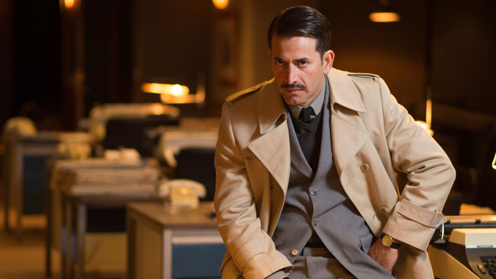 Antonio Garrido es el comisario Antonio Camacho