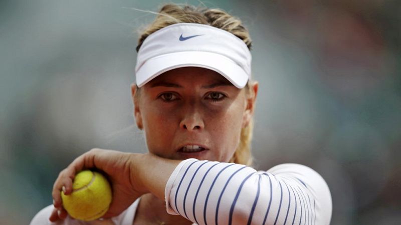 María Sharapova anuncia su positivo en un control antidopaje en el Open de Australia