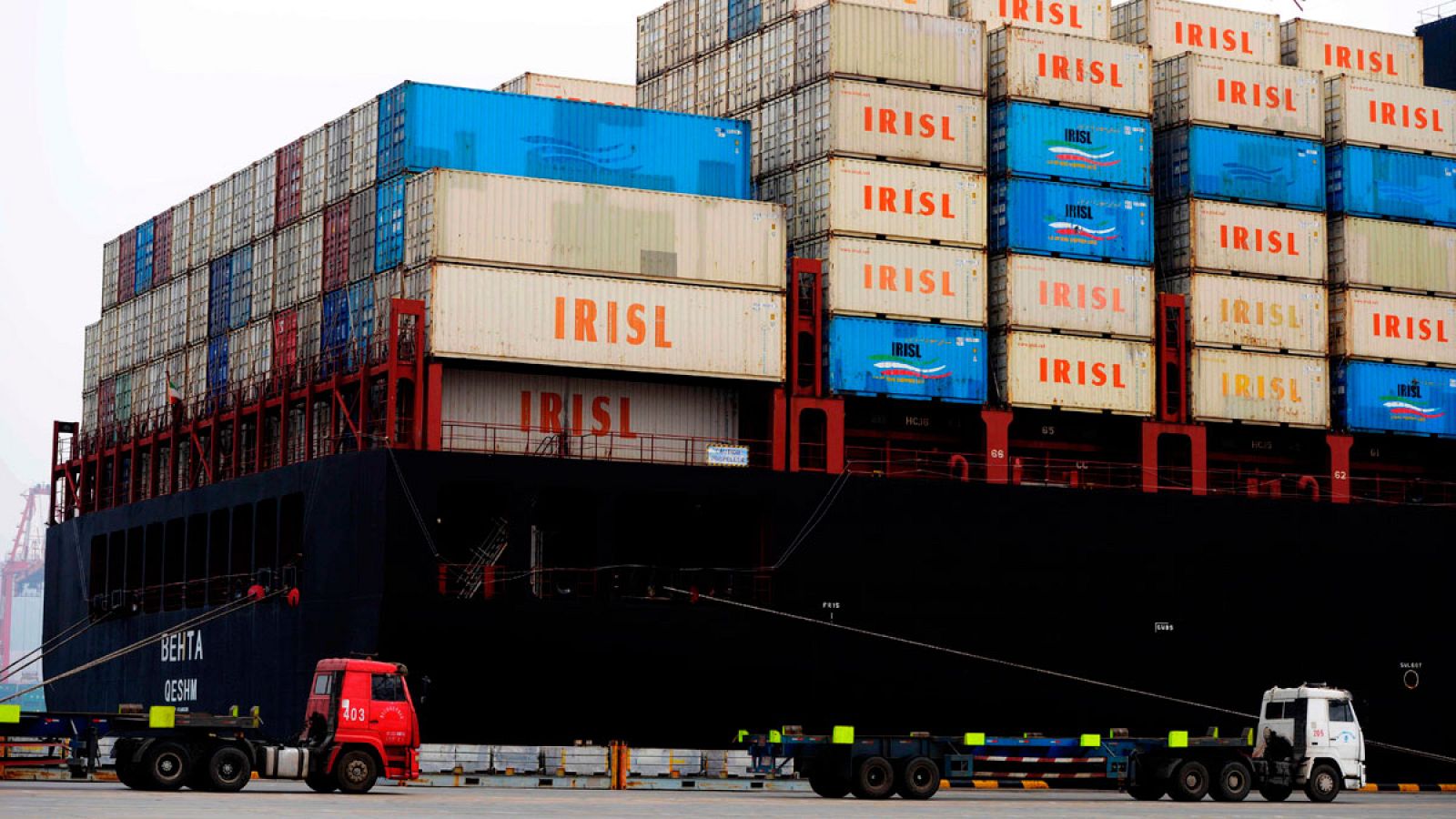 Imagen del puerto de Qingdao