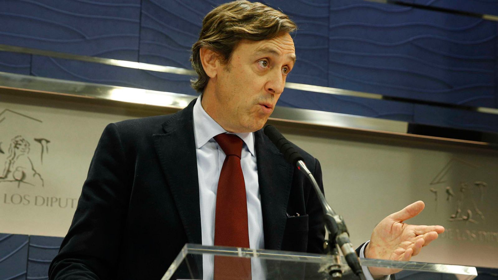 El portavoz del Grupo Popular en el Congreso de los Diputados, Rafael Hernando