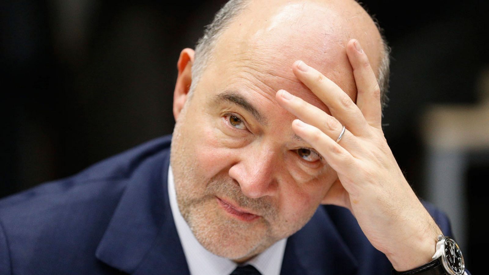 El comisario europeo de Asuntos Económicos y Financieros, Pierre Moscovici