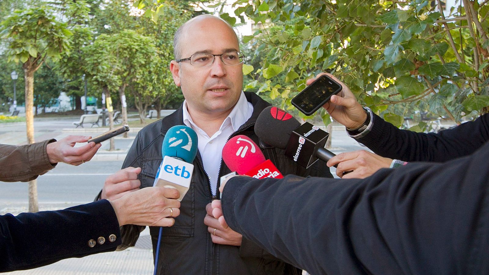 El exnúmero dos del PNV en Álava, Alfredo de Miguel, en una imagen de 2011