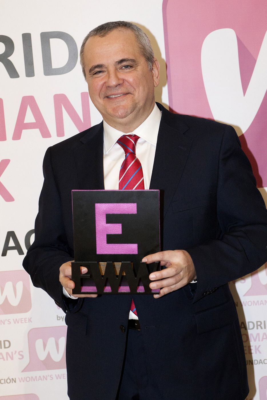Juanma Romero con el Premio