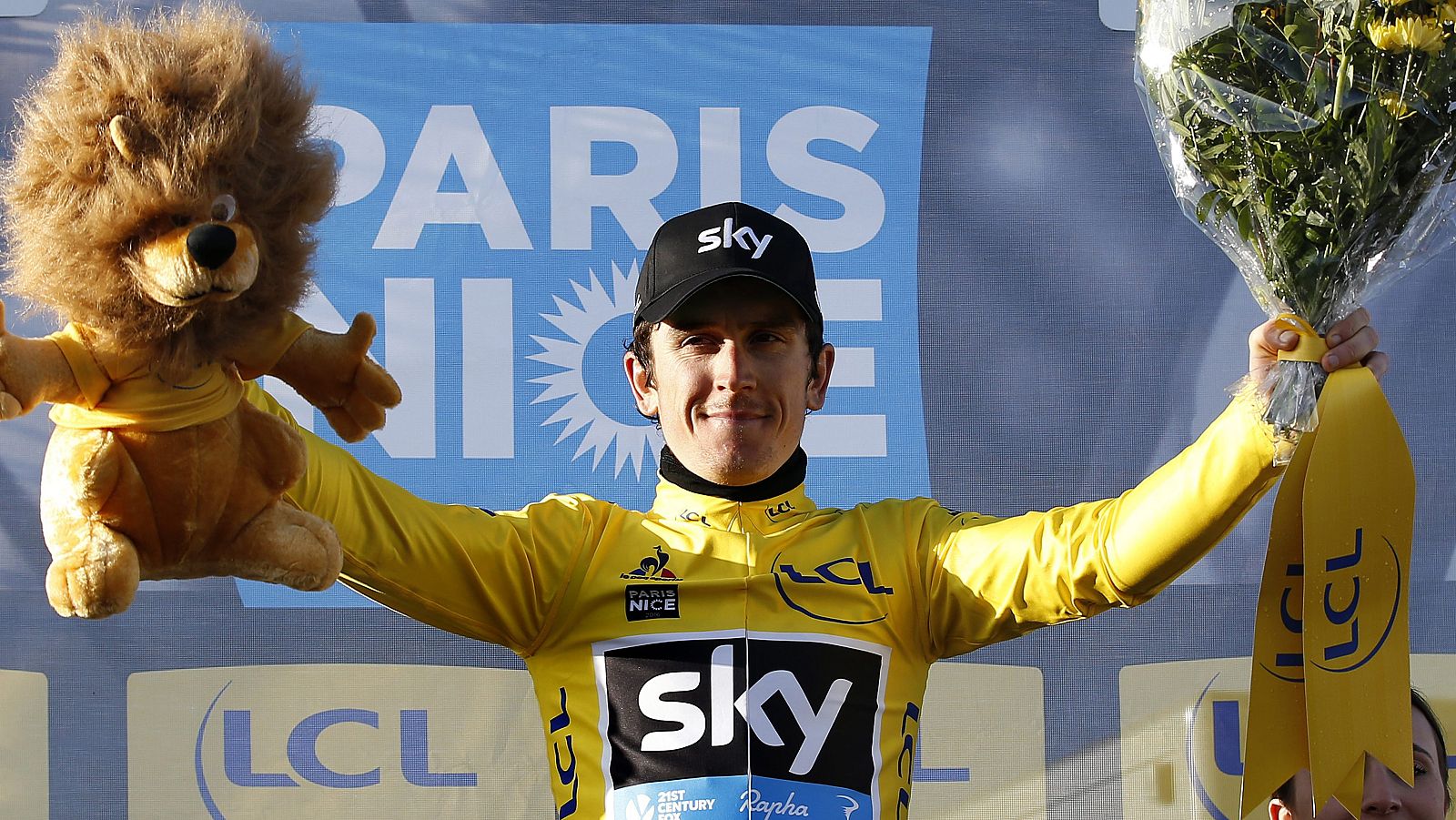 El ciclista británico Geraint Thomas