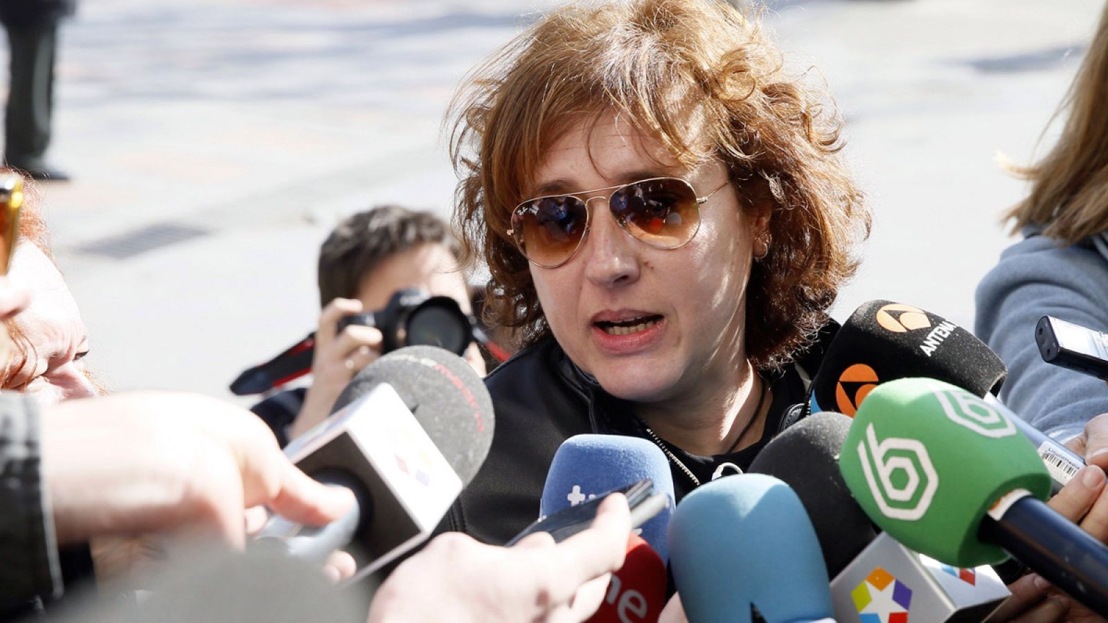 La auxiliar de enfermería Teresa Romero, a su llegada a los juzgados de Madrid.