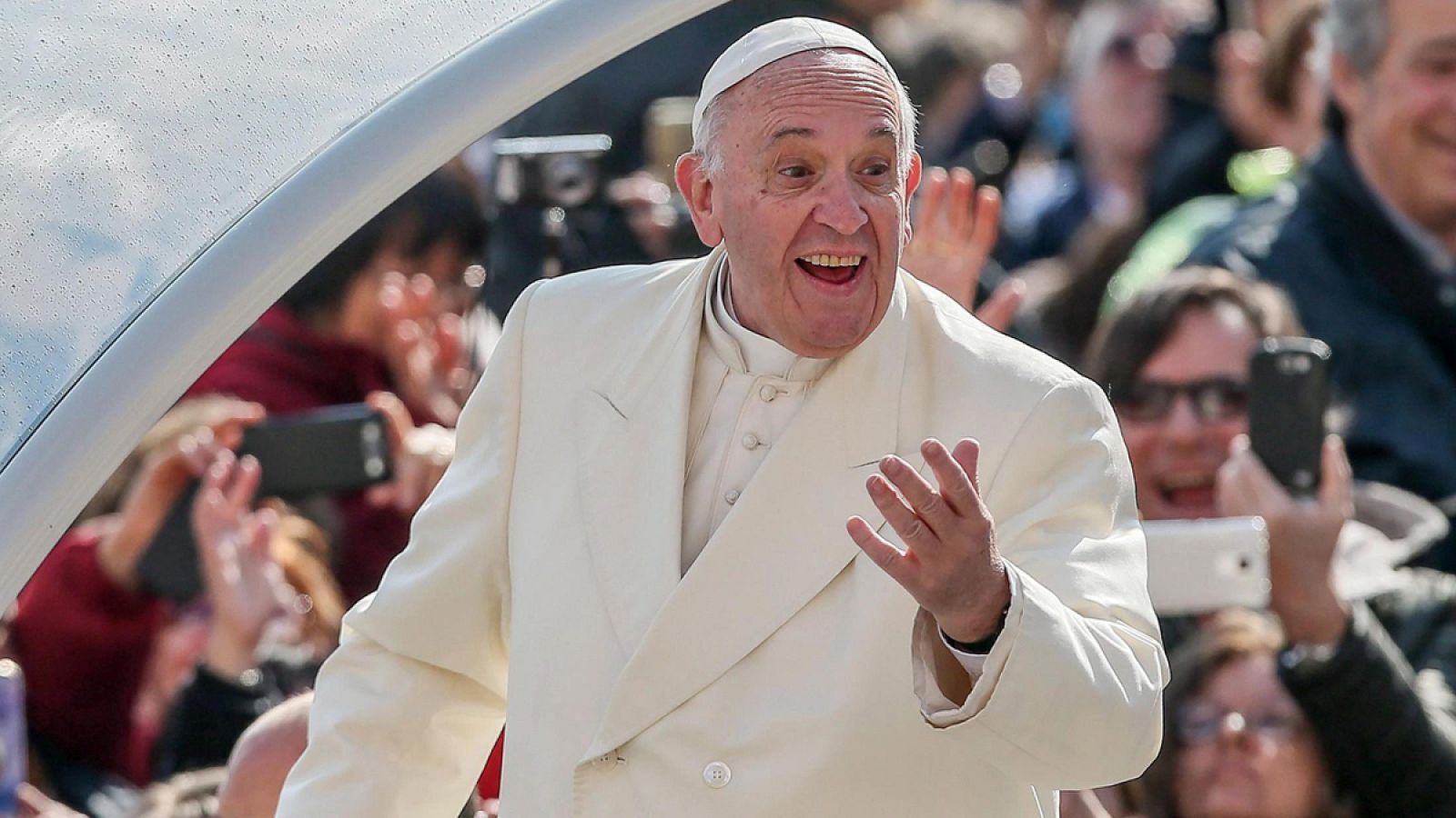 Imagen del papa Francisco.