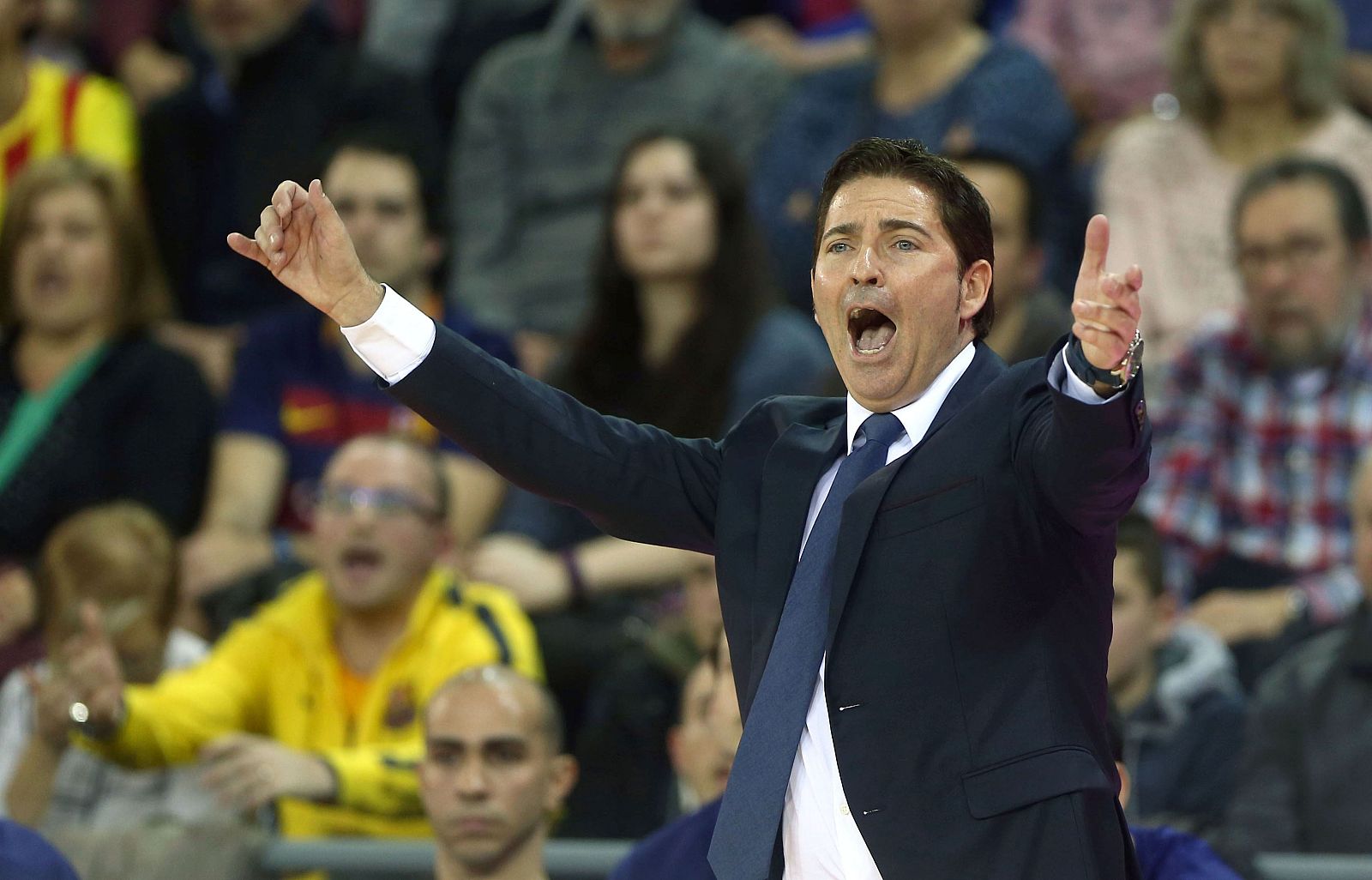 El técnico del FC Barcelona Lassa, Xavi Pascual.