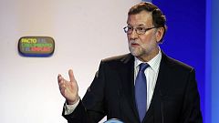 Rajoy dice que no tenía "ni idea" de lo que pasaba en Valencia y niega enfrentamiento en el PP por Barberá