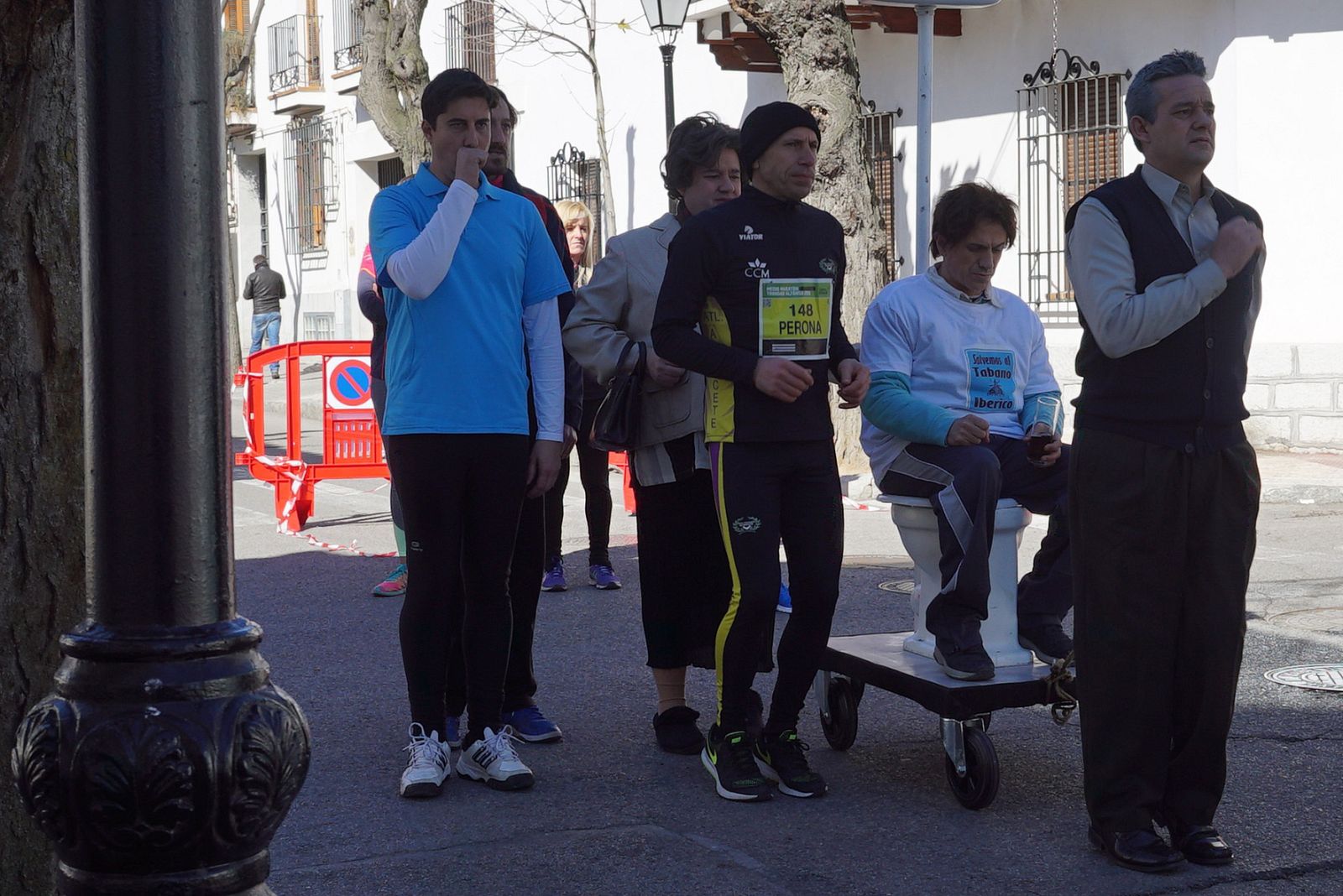 Los deudos de El Fumi recordarán el día en el que corrió la maratón