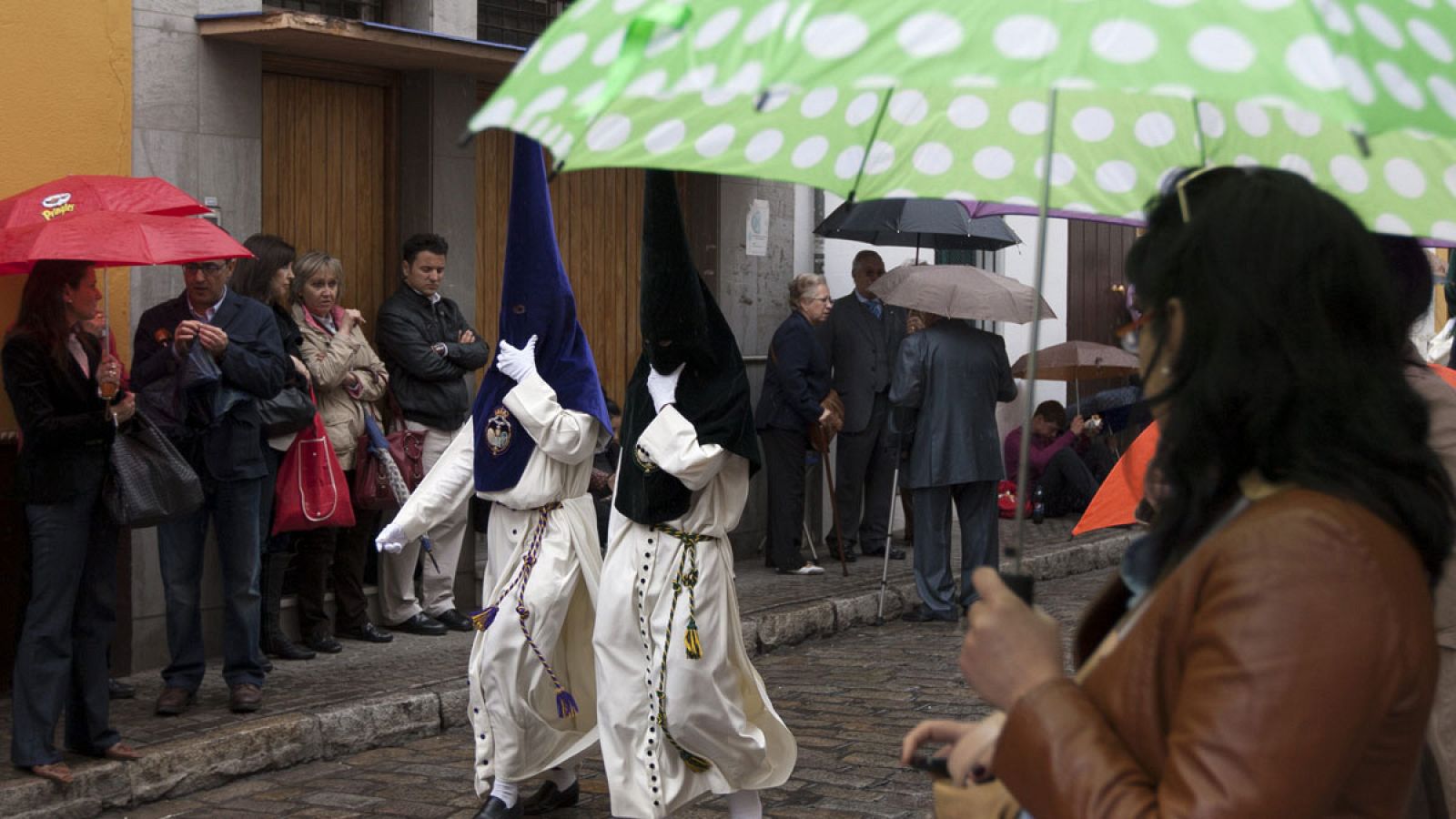 Las lluvias serán protagonistas al principio de la Semana Santa