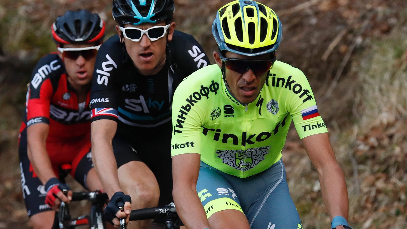 Contador se prueba en la Volta con los mejores