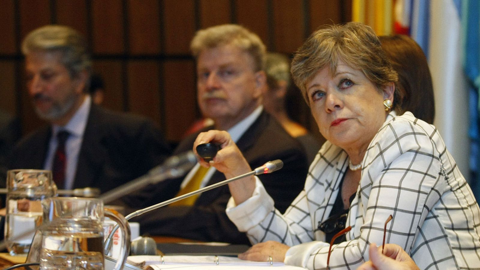 La secretaria ejecutiva de la Comisión Económica para América Latina y el Caribe (CEPAL), Alicia Barcena